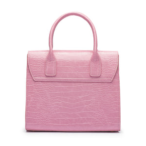 Presidential pink croc medium bag