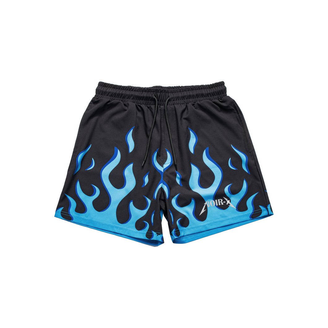 blue flame shorts  ( limited edition )