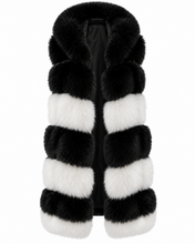 Load image into Gallery viewer, BLACK AND WHITE CHUKKA VEST ( 1 OF 1)