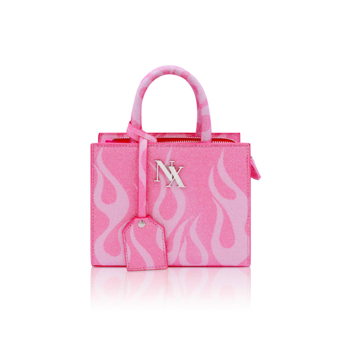 Pink flame mini bag
