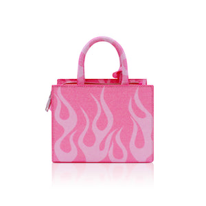 Pink flame mini bag