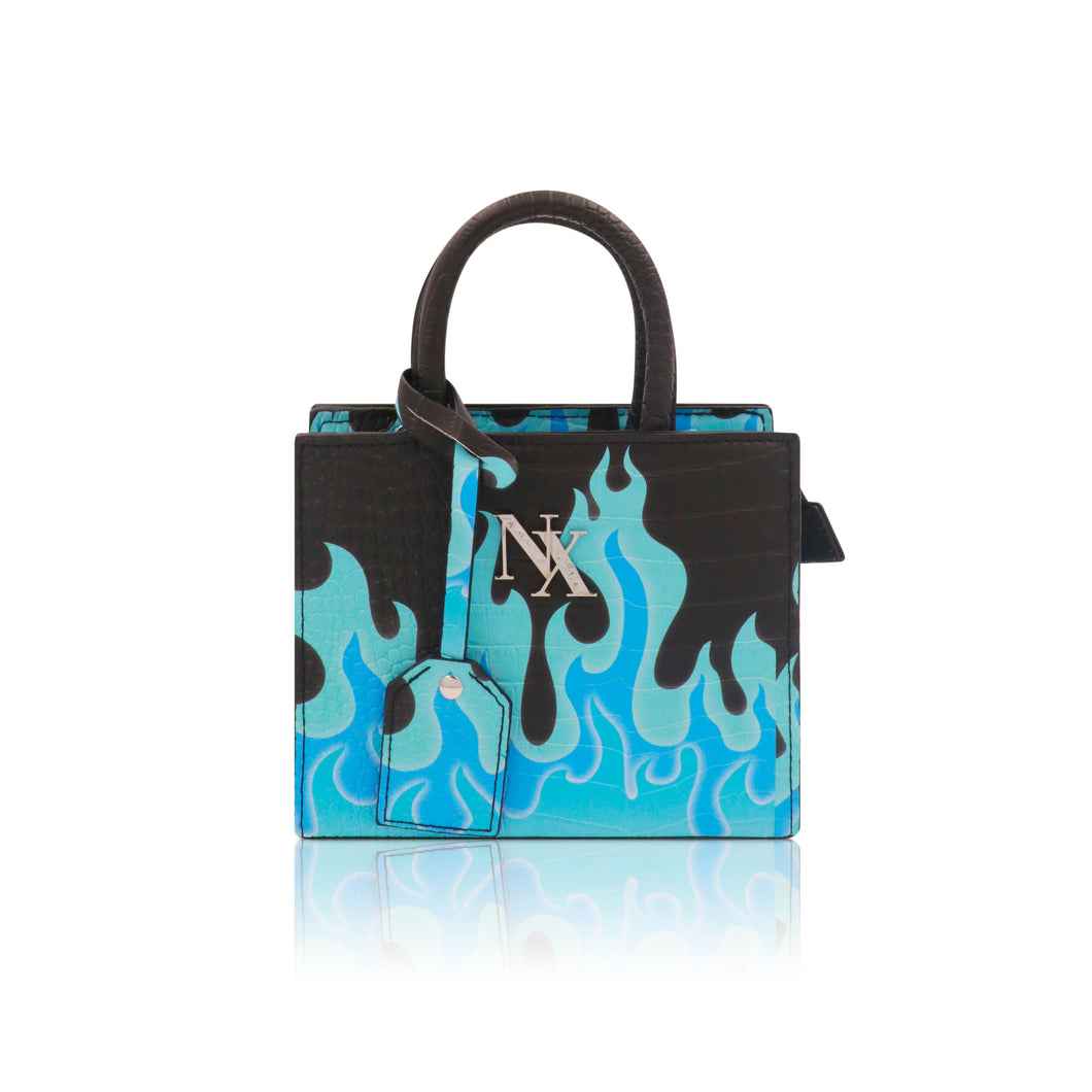 Blue flame mini  bag ( sample )