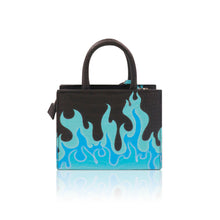 Load image into Gallery viewer, Blue flame mini  bag ( sample )