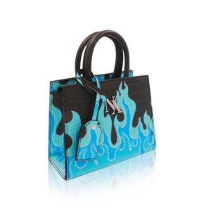 Blue flame mini  bag ( sample )