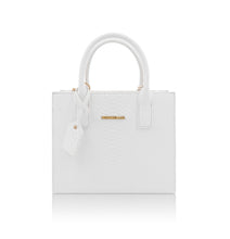 Load image into Gallery viewer, White cobra bag ( medium )