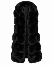 Load image into Gallery viewer, BLACK CHUKKA HOODED VEST ( 1 OF 1)