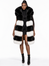 Load image into Gallery viewer, BLACK AND WHITE CHUKKA VEST ( 1 OF 1)