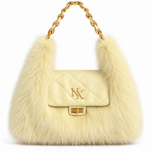 Load image into Gallery viewer, Hera shoulder bag (Powder yellow PRE ORDER)