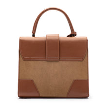 Load image into Gallery viewer, Canvas Trillium bag (brown)