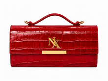 Load image into Gallery viewer, The croc clutch bag