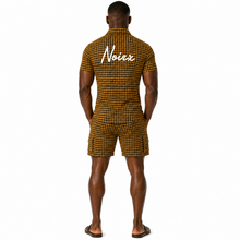 Load image into Gallery viewer, Nx Yellow houndstooth shorts set ( PRE ORDER )