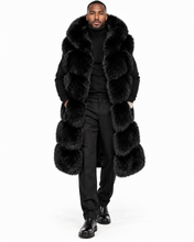 Load image into Gallery viewer, BLACK CHUKKA HOODED VEST ( 1 OF 1)