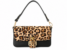 Load image into Gallery viewer, The cheetah pony hair saddle bag