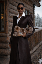 Load image into Gallery viewer, woodlands fox fur clutch version ( pre order )