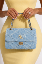 Load image into Gallery viewer, denim fray mini ( pre order )