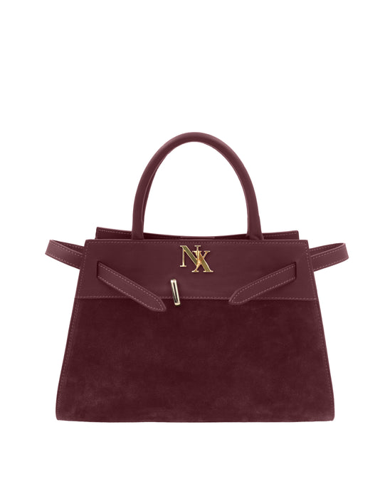 The Madeline suede ( wine red )