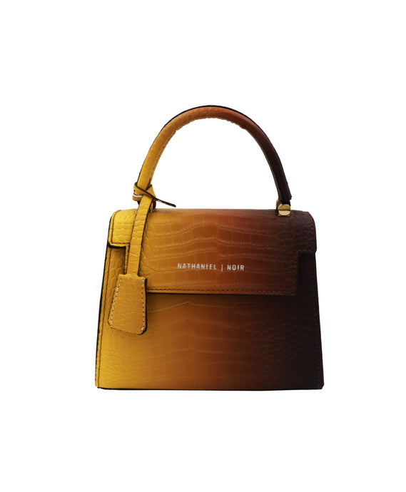 The ombre autumn croc mini