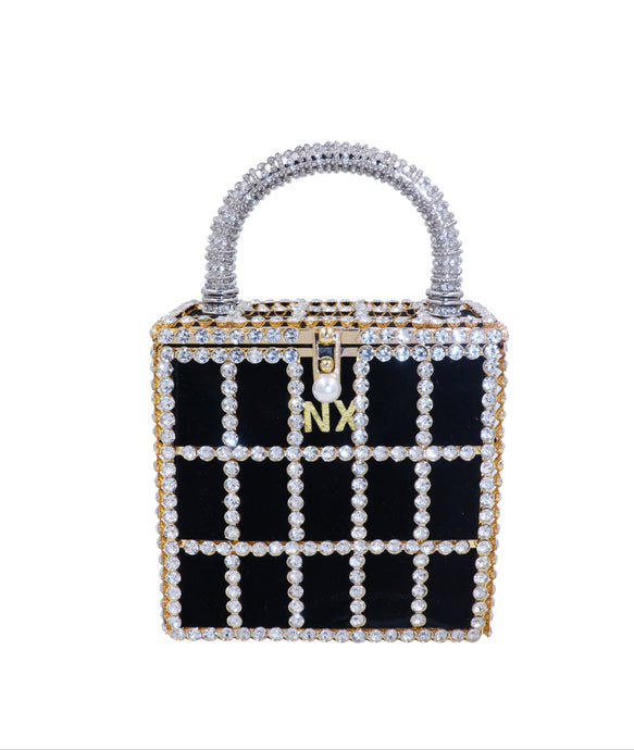 Princess diamond cut mini bag