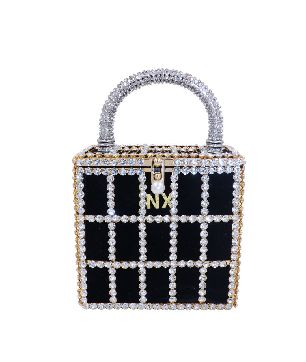 Princess diamond cut mini bag