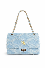 Load image into Gallery viewer, denim fray mini ( pre order )