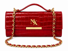 Load image into Gallery viewer, The croc clutch bag