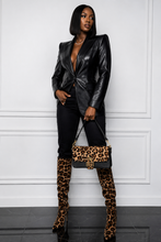 Load image into Gallery viewer, The cheetah pony hair saddle bag
