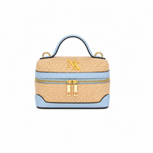 Load image into Gallery viewer, The triage woven mini bag( baby blue )