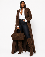 Load image into Gallery viewer, Shelby croc  suede