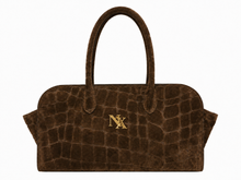 Load image into Gallery viewer, Shelby croc  suede