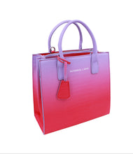 Load image into Gallery viewer, The Ombre box tote large ( cotton candy)
