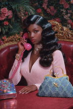 Load image into Gallery viewer, Loraine denim bag ( limited edition )