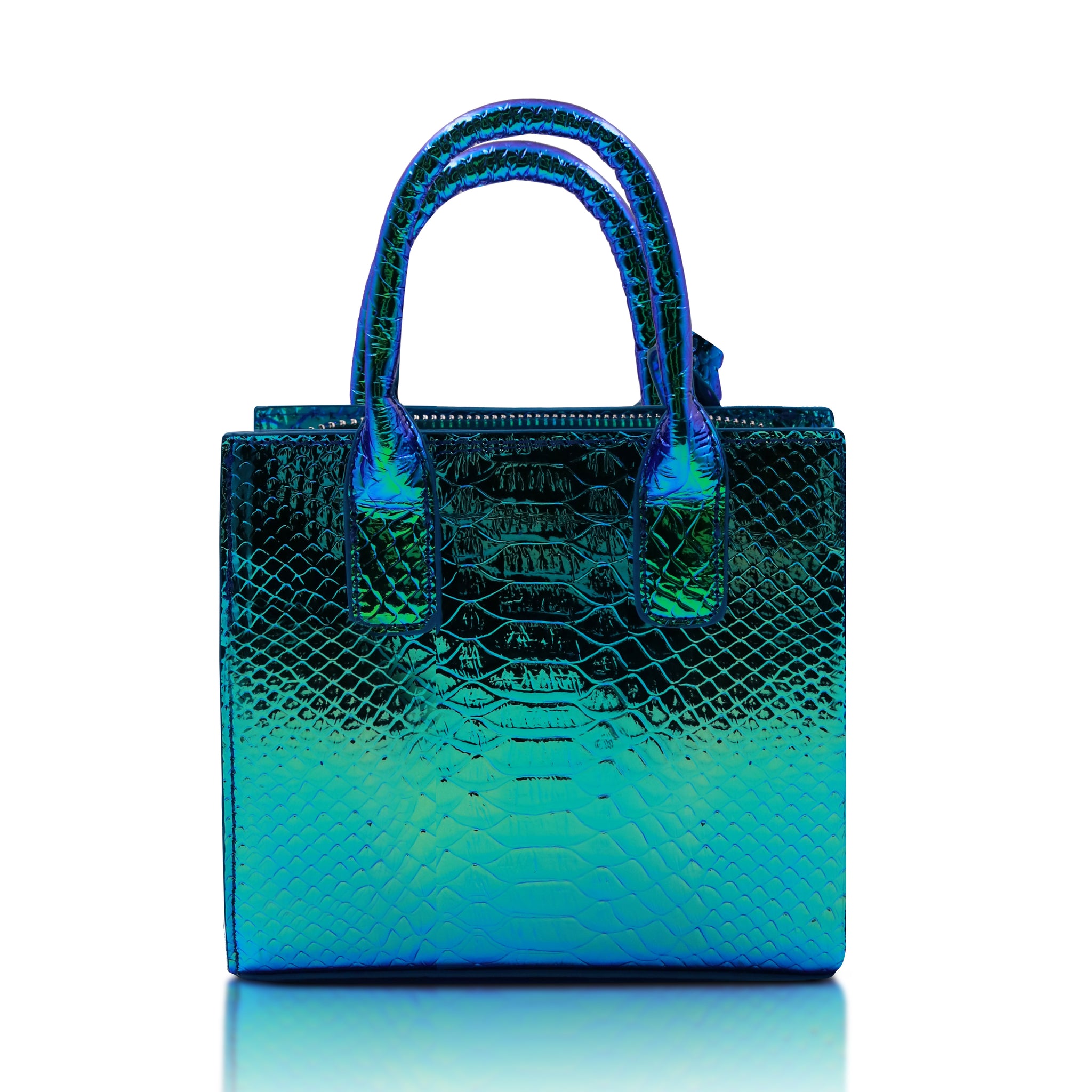 Python mini bag (blue chrome) – Noir-x.com