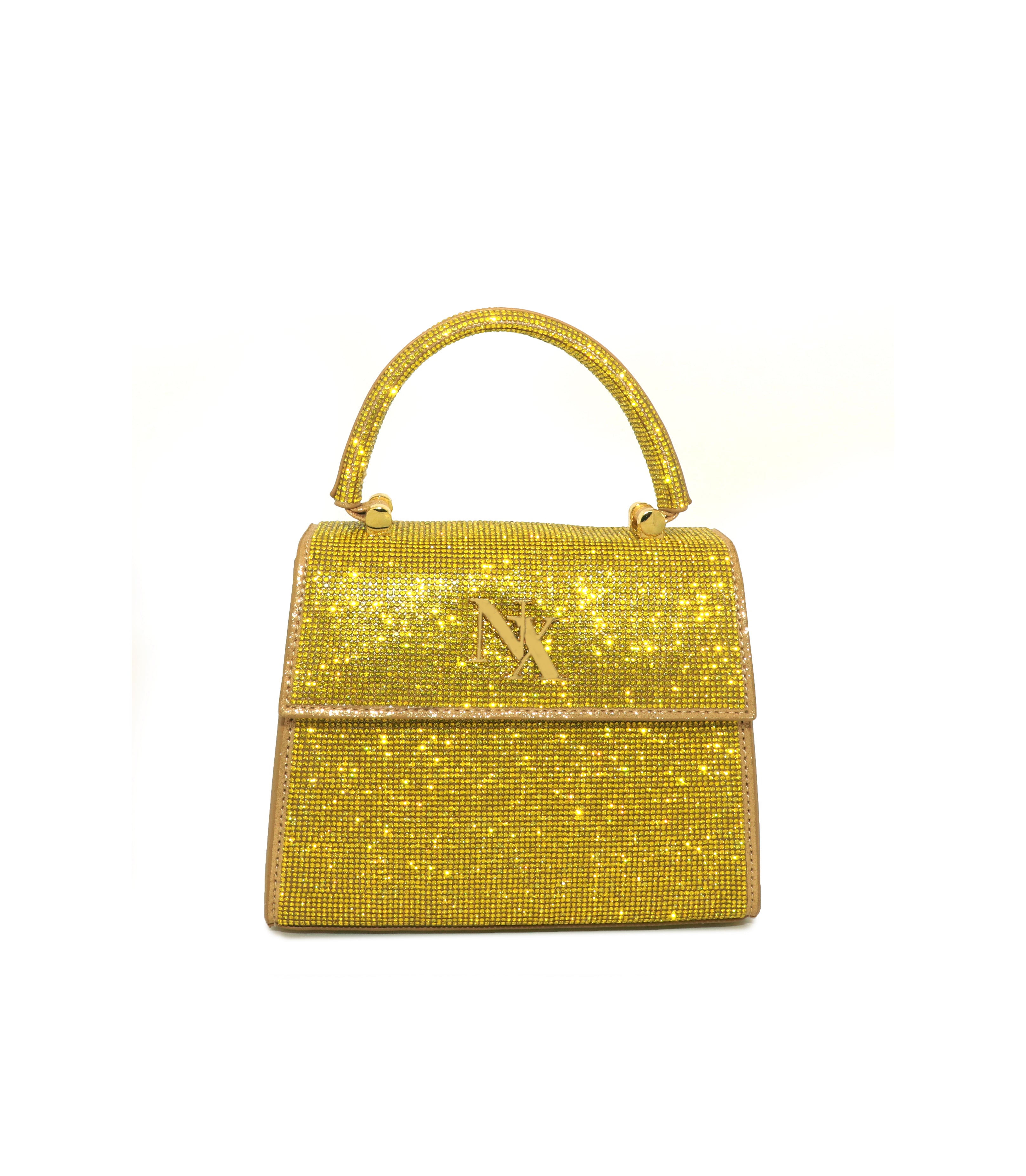 Canary Yellow Mini Barrel Purse