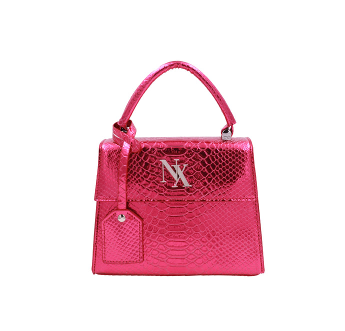 Hot pink chrome mini bag (LIMITED EDITION)