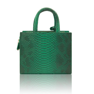 The Boa mini bag ( jewel green )